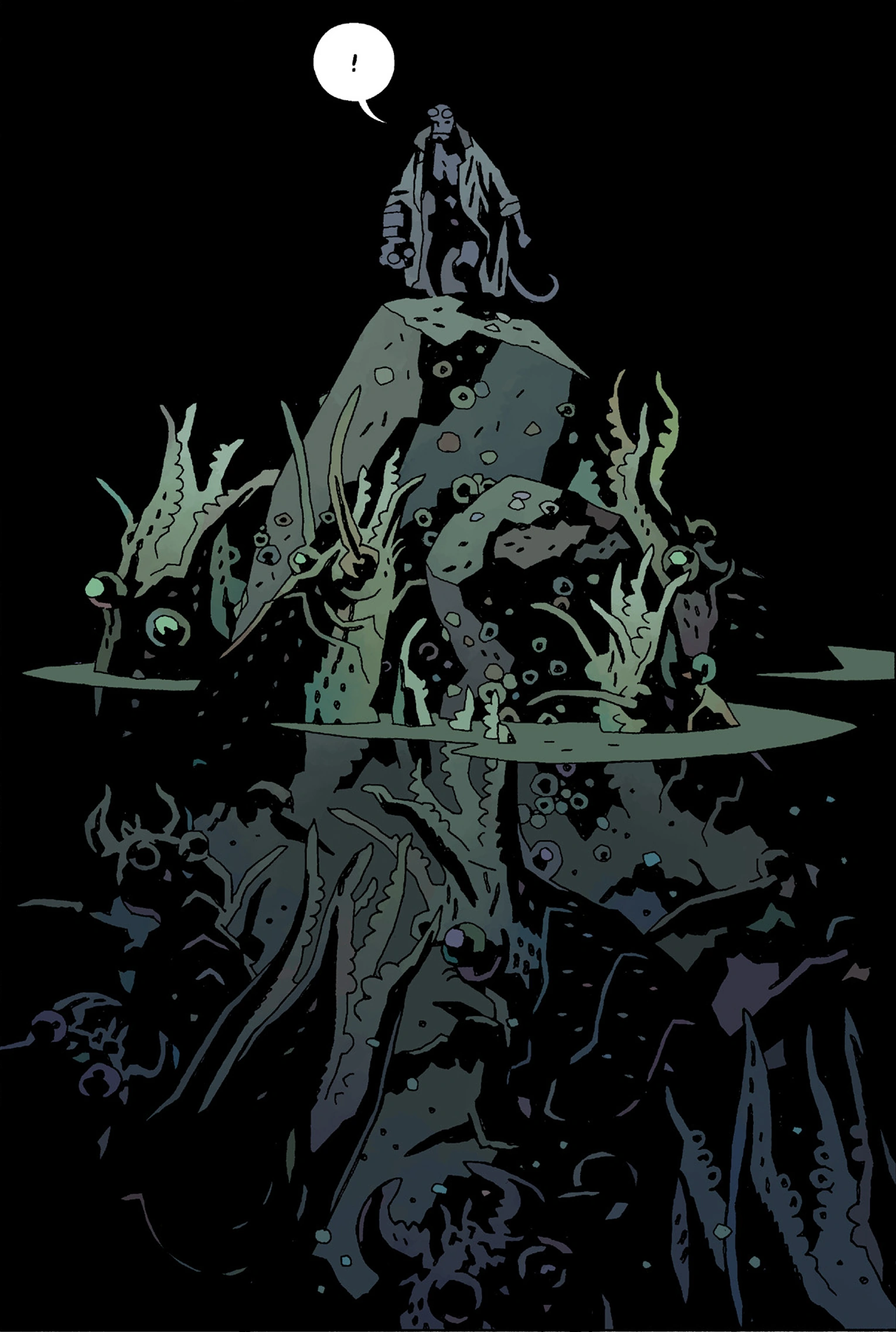 Creatures in the Abyss.