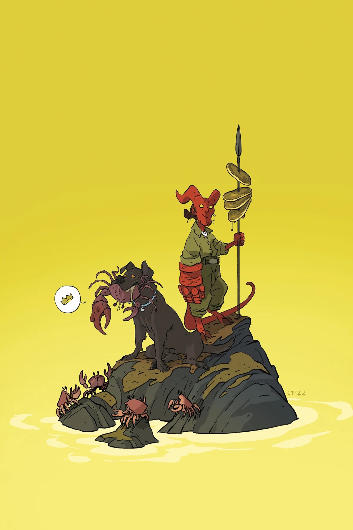 Issue #4 variant cover
by Lissa Treiman