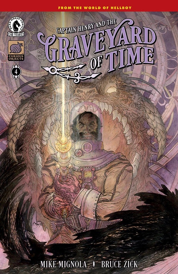 Captain Henry and the Graveyard of Time #4
variant cover by Michael Kaluta