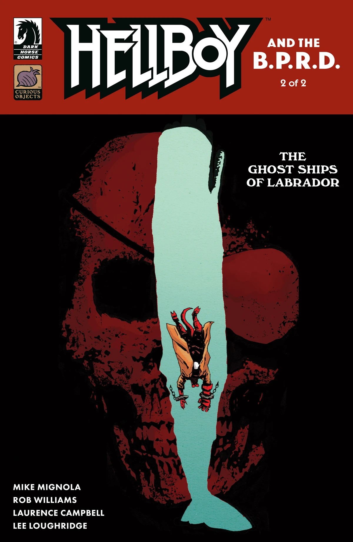 Hellboy and the B.P.R.D.: The Ghost Ships of Labrador #2
cover by Laurence Campbell