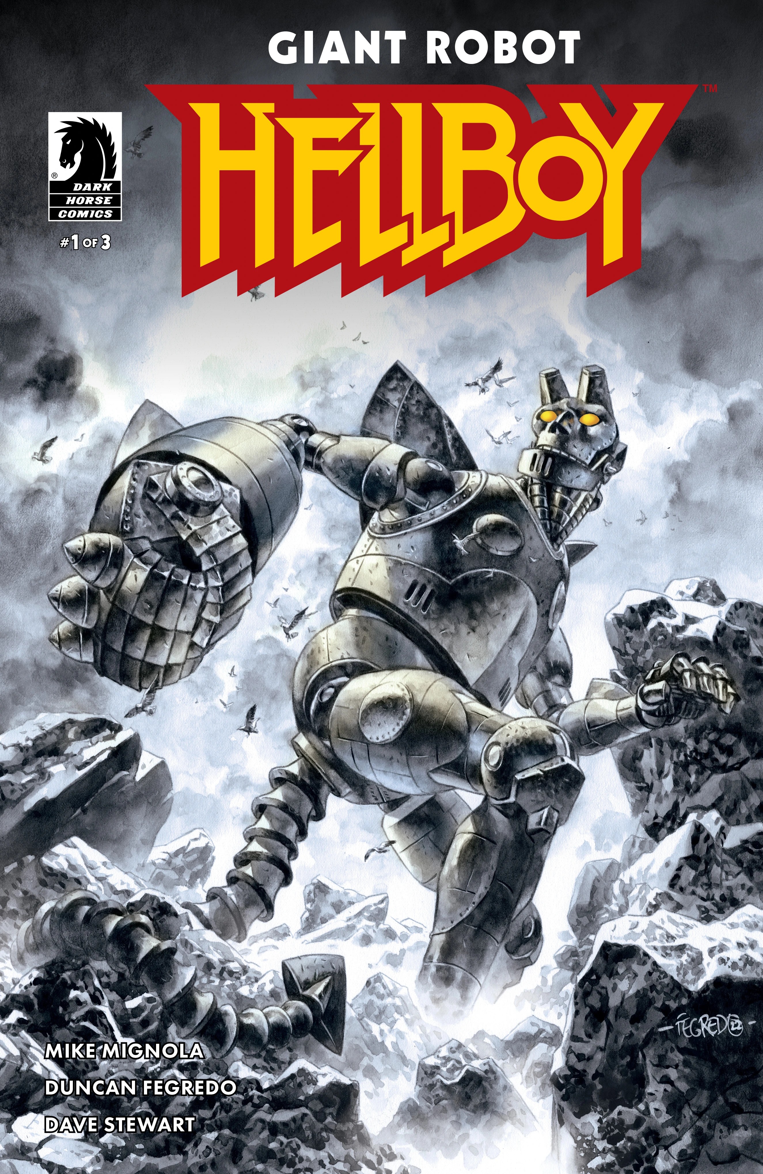 Issue #1
cover by Duncan Fegredo