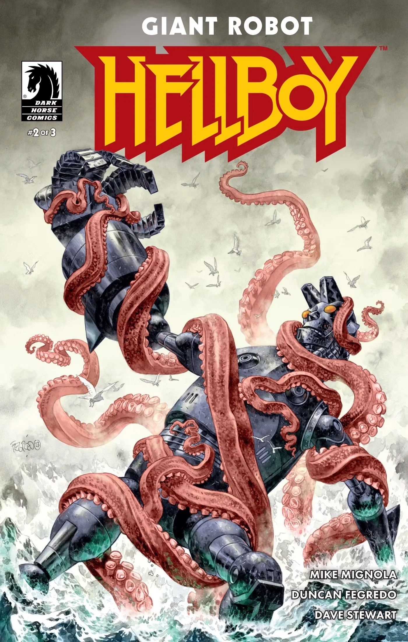 Issue #2
cover by Duncan Fegredo