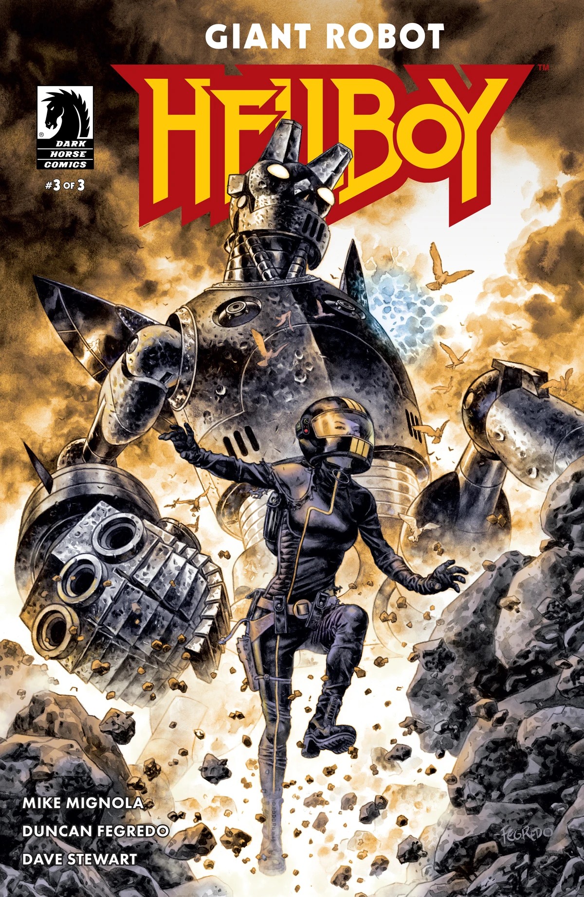 Issue #3
cover by Duncan Fegredo