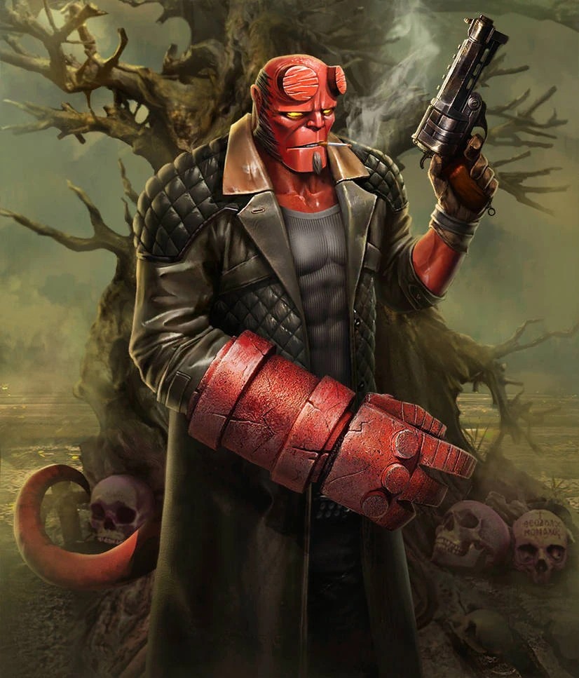 Hellboy from Injustice 2 Mobile