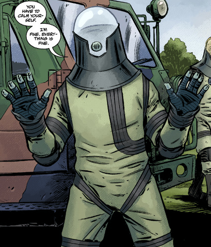 Johann's new suit from the S.S.S.