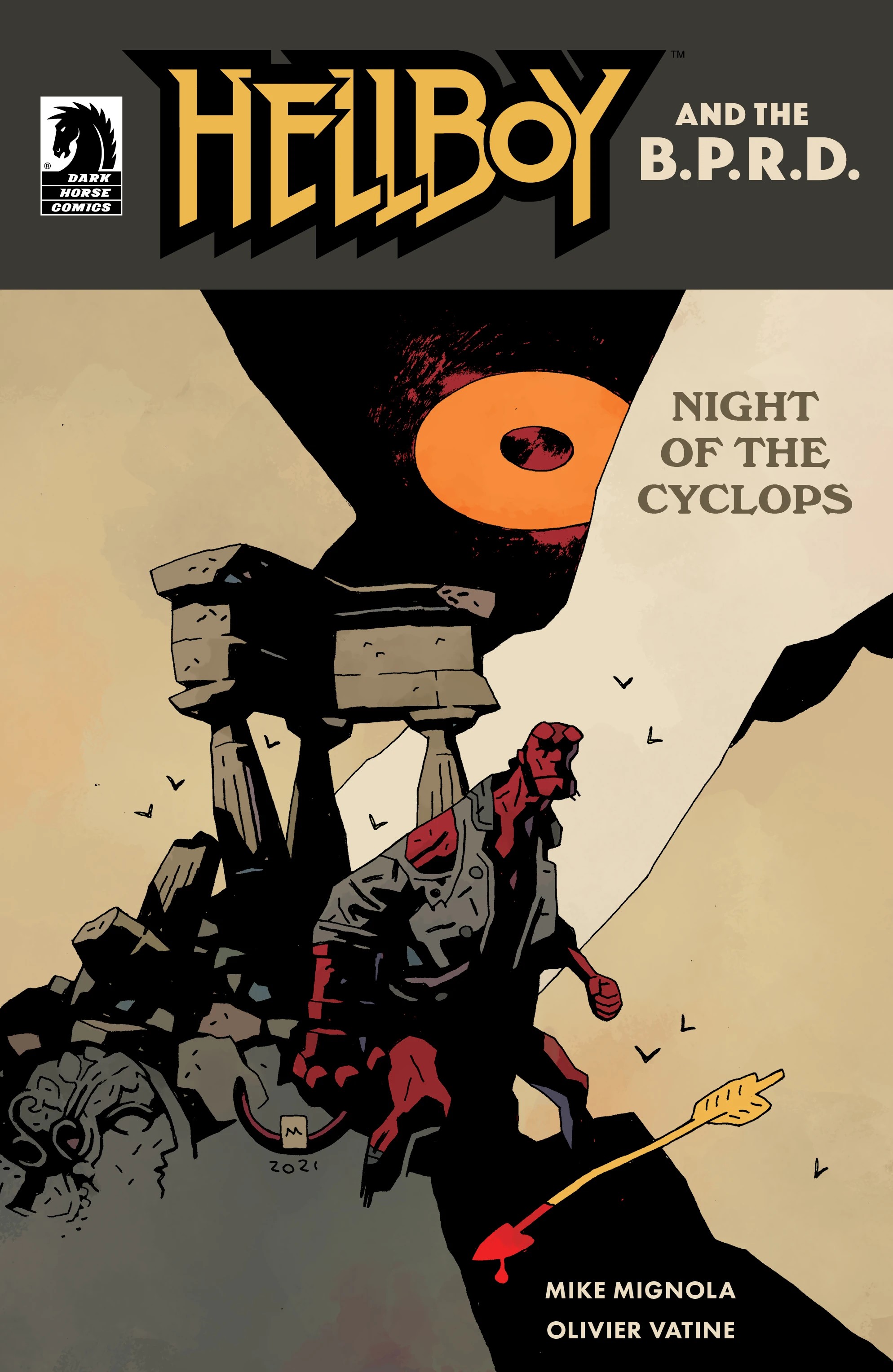 Hellboy and the B.P.R.D.:
Night of the Cyclops
by Mike Mignola and Dave Stewart
