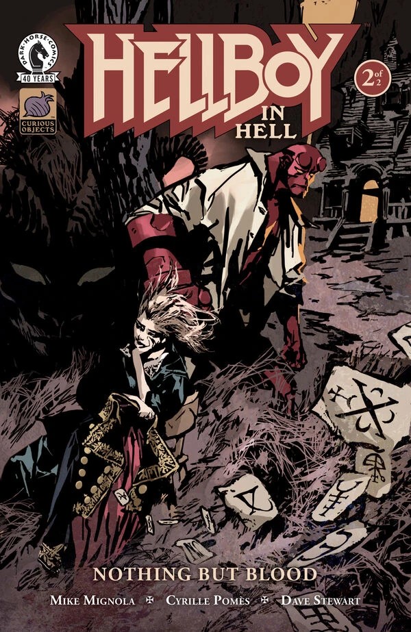 Hellboy in Hell: Nothing But Blood #2
variant by Marc Riou