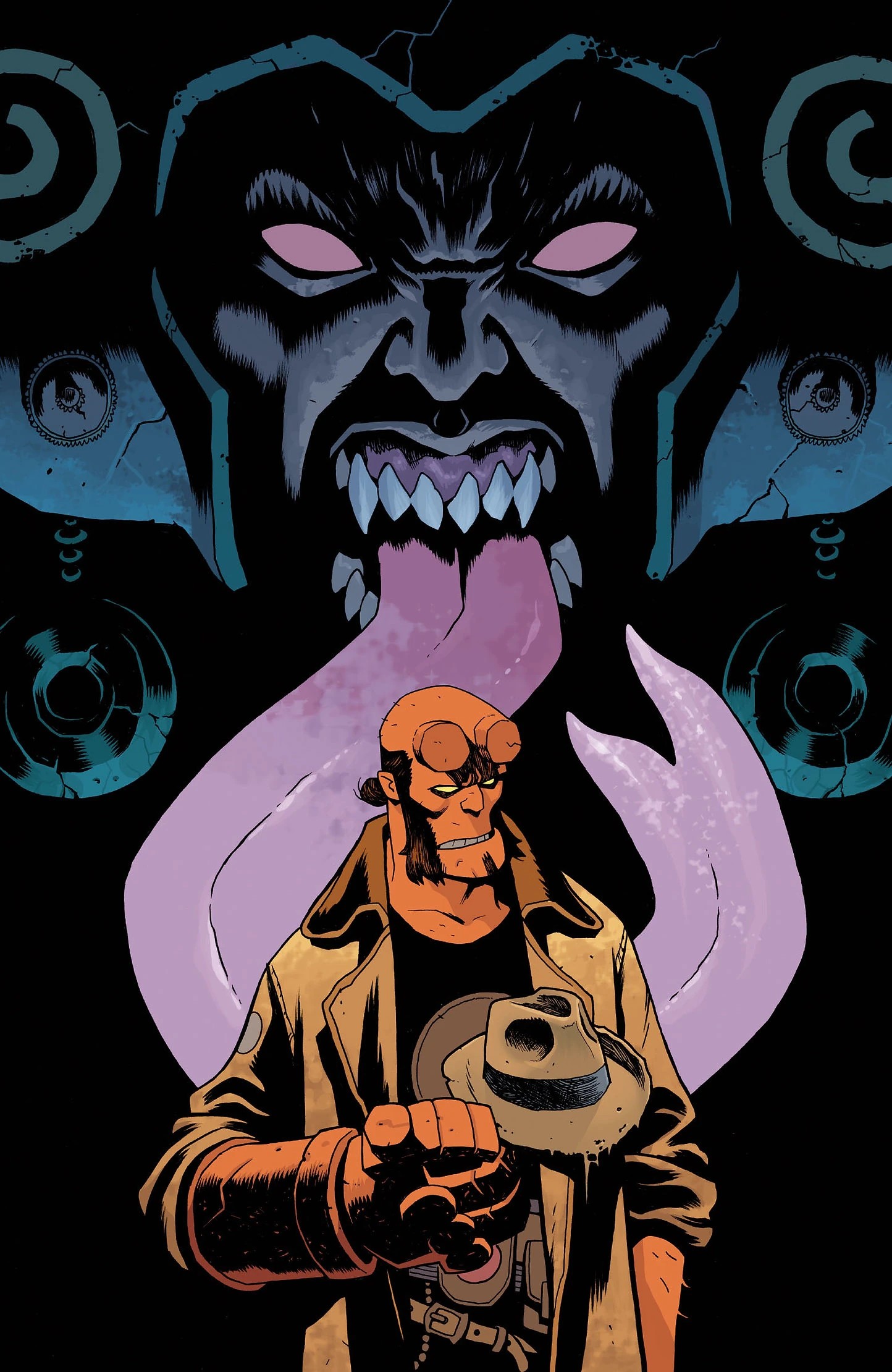 Hellboy and the B.P.R.D.: Professor Harvey Is Gone
Nirvana Comics exclusive variant cover by Ben Stenbeck