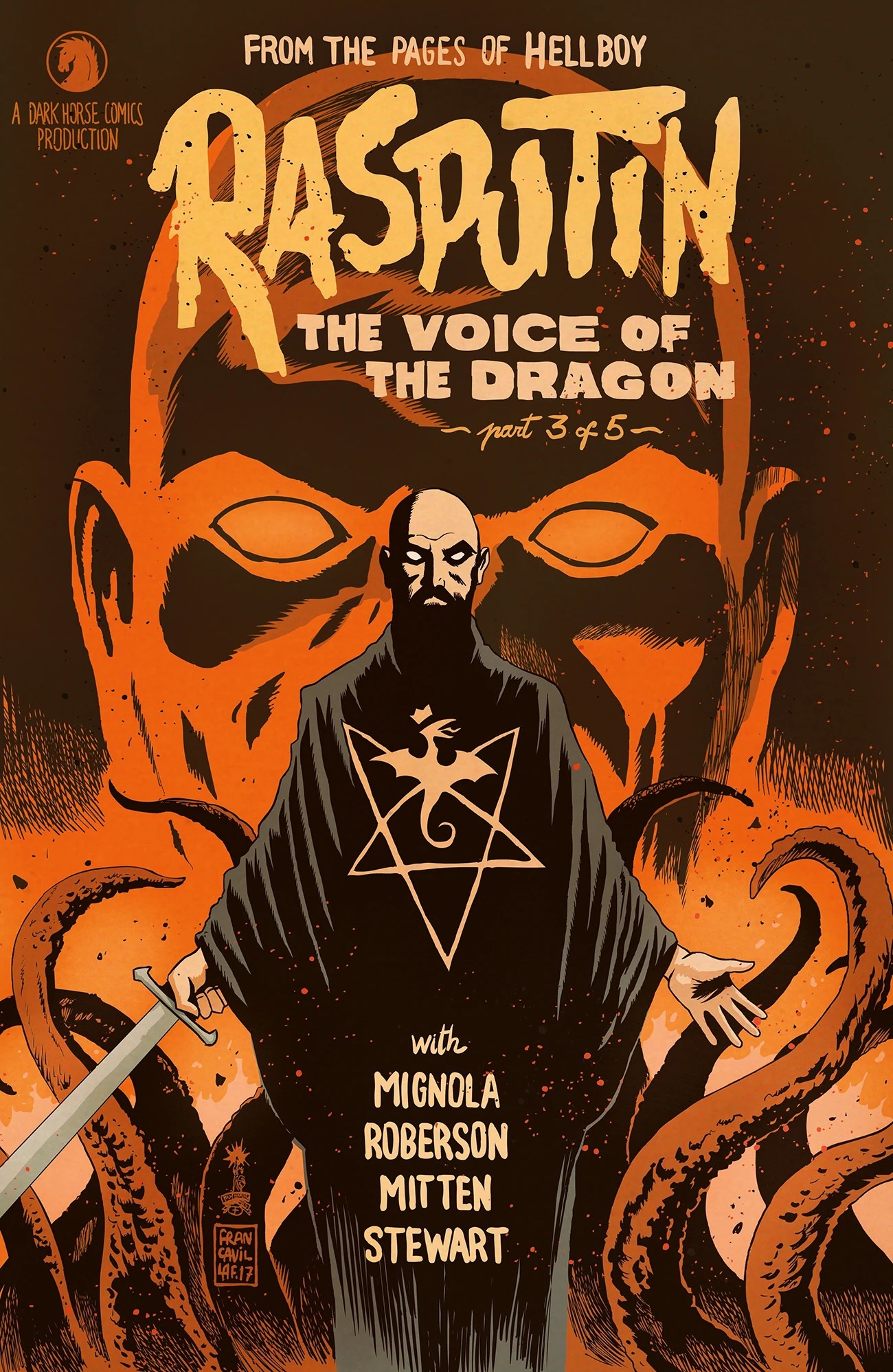 Rasputin: The Voice of the Dragon #3 Variant