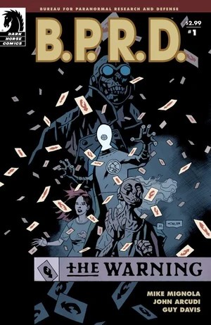 B.P.R.D.: The Warning #1 (inking Mike Mignola)