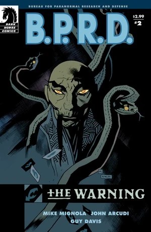 B.P.R.D.: The Warning #2 (inking Mike Mignola)