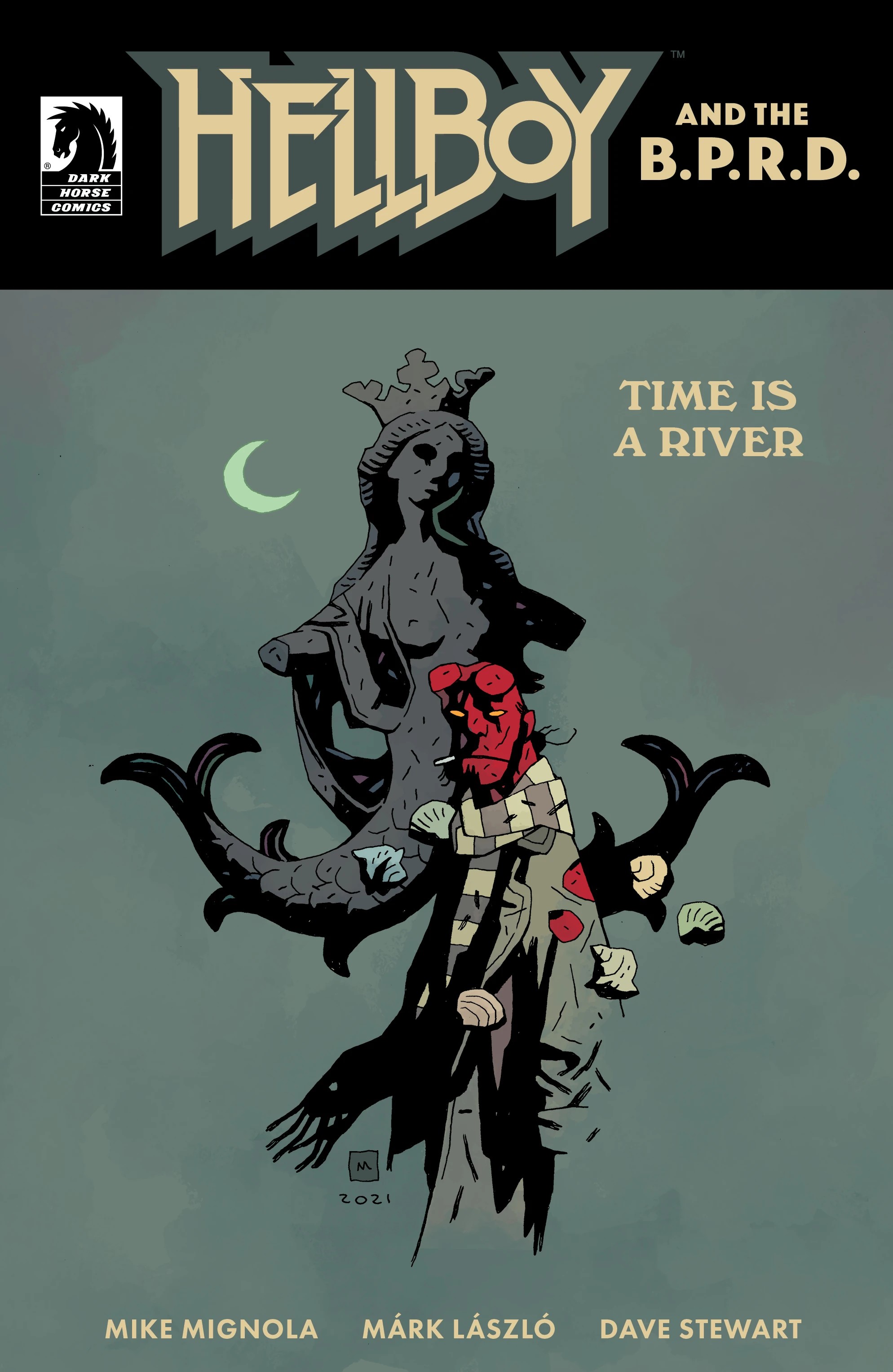 Hellboy and the B.P.R.D.:
Time Is a River
by Mike Mignola and Dave Stewart